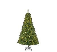 Albero di Natale da 185 cm con 525 rami e luci LED integrate. Ideale per illuminare le tue feste con calore e stile. Crea un'atmosfera festosa nella tua casa.