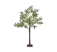 Albero di Natale da esterno verde con LED 120 cm CELIONI