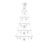 Albero Di Natale Da Parete Con Luci - 113x55x5 Cm Decorazione Da Parete Illuminata Per Alberi Di Natale In Legno | LED A Parete Con Luce Calda | Albero Da Parete Per La Decorazione Domestica, Luci Del