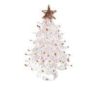 Albero di Natale da tavolo, albero di Natale | Piccolo tavolo per albero di Natale statua da collezione arte albero in miniatura, scultura decorazione del giorno
