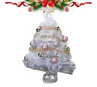 Albero di Natale da tavolo artificiale,Albero di Natale da tavolo | albero di Natale da tavola,Albero di Natale artificiale con tazza di stella per la casa, ingresso ingresso, finestra