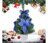 Albero Di Natale Da Tavolo Con Luci - 39.9 cm Decorazione per le Feste Natalizie,Albero di Natale Artificiale,per la Casa e gli Interni, Inverno, Sala, Festa, e Tavolo come Centrotavola