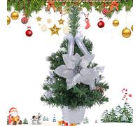 Albero Di Natale Da Tavolo Con Luci | 40 Cm Decorazione Per Le Feste | Albero di Natale Artificiale | per la Casa e gli Interni, Inverno, Sala, Festa, e Tavolo come Centrotavola