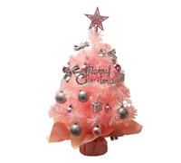 Albero di Natale da tavolo | Decorazione artificiale, albero di Natale artificiale con stella in cima | per la decorazione della tavola per la casa, l'ufficio, le feste invernali