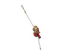 Albero di Natale Decorazioni Bambola di Babbo Natale Con Corda Clausola Figura Resina Appeso Ornamento Per La Casa Decorazione Del