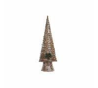 Albero di Natale DKD Home Decor Multicolore Rame Naturale Plastica 32 x 18 x