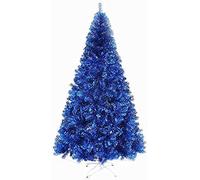 albero di Natale fai da te 6 piedi artificiale albero di Natale pino pieghevole supporto in metallo perfetto per la decorazione delle vacanze spento incernierato abete abete albero di Natale il nuovo