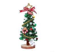 Albero di Natale fai da te Kit di ornamenti in peluche per decorazione creativa delle vacanze e attività antistress con strumenti (A)