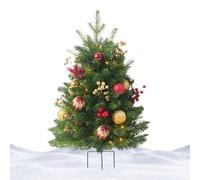 Albero Di Natale Finto | Si In Modo Realistico Con Timer E 8 Modalità | to A LED Albero Natalizio Decor Natalizio,per Esterno Camera da Letto Giardino Cortile Portico Festività Stagionali