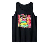 Albero di Natale Fiocco Luci Pastello Stella Canotta