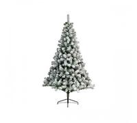 Albero di Natale FLORIDA innevato in PVC, 210 cm, colore: Verde bianco OFFERTA