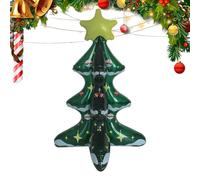 Albero Di Natale Gonfiabile - Albero Di Natale Gonfiabile Al Coperto | Decorazione Da Giardino | Punti Di Scene Di Gioielli Di Natale Dense per Il Prato del Giardino