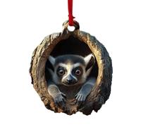 Albero di Natale Gufo - Decorazione natalizia con motivo animale, decorazione natalizia per gli amanti degli animali domestici, decorazione natalizia di gufi per albero di Natale boschi, regalo di