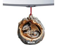 Albero di Natale Gufo - Decorazione natalizia con motivo animale, decorazione natalizia per gli amanti degli animali domestici, decorazione natalizia di gufi per albero di Natale boschi, regalo di