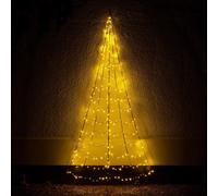 Albero Di Natale Illuminato Da Appendere A Muro Salvaspazio 320 LED