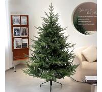 Albero Di Natale In Abete Rosso, Albero Artificiale In PE Per Uso Domestico, Ecologico E Sicuro, Decorazioni Natalizie, Grande Elemento Decorativo Per Il Soggiorno(Style A,1.8m/6ft)