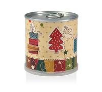 Albero di Natale in barattolo di latta - Buon Natale, vintage