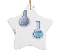 Albero di Natale in ceramica appeso stella ornamento WHJDPP Laboratorio attrezzature stampe per dalla decorazione domestica display commerciali