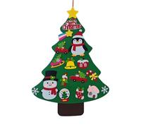 Albero di Natale in feltro per bambini Decorazioni Per Feste Con A Stringa