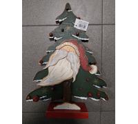 Albero di Natale in legno con luce H cm 32 circa Bizzotto