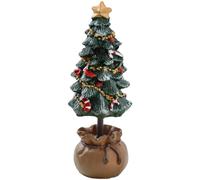 Albero di Natale in resina natalizia ornamento da tavolo piccole medie grandi mi