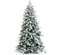 Albero di Natale Innevato Artide 240 cm Folto Foltissimo Realistico 1260 Punte