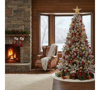 Albero di Natale innevato circa 750 rami h. 200 cm, Himalaya Santa's House