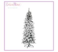 ALBERO DI NATALE INNEVATO SLIM TATLOW INN CM.240 1831 RAMI BIZZOTTO 0977861