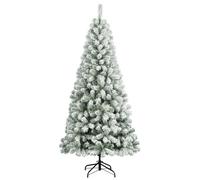 ALBERO DI NATALE JEFFERSON FLOCCATO H.180CM