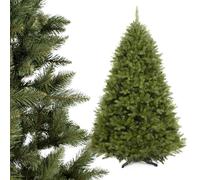 Albero di Natale KADAX, Albero di Natale Artificiale in Plastica PVC, Naturale