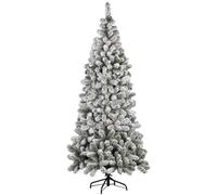 Albero di Natale Kenya 180/210/240/270 cm -Innevato con Base in Metallo