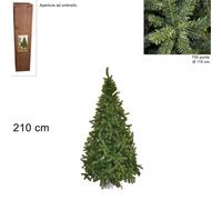 ALBERO DI NATALE MODELLO PINO IMPERATORE COLORAZIONE VERDE DI VARIE DIMENSIONI