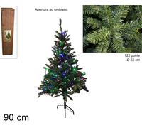 ALBERO DI NATALE MODELLO PINO IMPERATORE COLORAZIONE VERDE DI VARIE DIMENSIONI