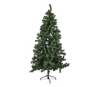 Albero di Natale Monte Prado artificiale verde 520 rami con supporto in metallo alto 180cm