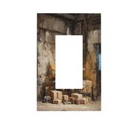 Albero di Natale nella vecchia stanza interruttore della luce piastra da parete piastra frontale copertura singola bilanciere 1 banda decoratore presa coperture per la casa cucina camera bagno Decor