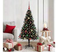 Albero di Natale Nero 150 cm PVC