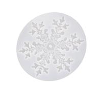 Albero di Natale Ornamento Resina epossidica Fiocco di Neve Pendente Appeso Stampo in Silicone Antiaderente per la creazione di gioielli Stampo per Charm