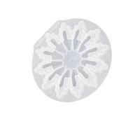 Albero di Natale Ornamento Resina epossidica Fiocco di Neve Pendente Appeso Stampo in Silicone Antiaderente per la creazione di gioielli Stampo per Charm