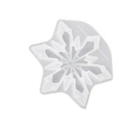 Albero di Natale Ornamento Resina epossidica Fiocco di Neve Pendente Appeso Stampo in Silicone Antiaderente per la creazione di gioielli Stampo per Charm