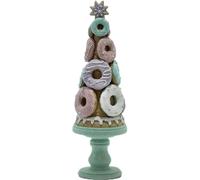 Albero di natale pan di zenzero verde biscotto ciambella H31 idea regalo nataliz