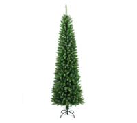 Albero Di Natale Per Feste L'albero Di Festa Del'albero Di Natale Della Matita Esile Con Le Punte Del Ramo Monta Facilmente Il Supporto Del Metallo For L'interno All'aperto Decorazioni Natalizie
