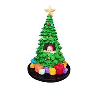 Albero di Natale per tavolo, decorazione da tavolo illuminata, decorazione per interni di Babbo Natale, per soggiorno, credenza, camino, decorazione per feste invernali