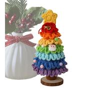 Albero Di Natale Realistico | Albero Natalizio A 7 Strati Lavorato A Mano Con Colori Sfumati - Mini Addobbi Per Feste Carnevale Ufficio,Per Angolo Ufficio Festa Madre Carnevale Portico