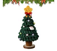 Albero Di Natale Realistico,Albero Natalizio A 7 Strati Lavorato A Mano Con Colori Sfumati - Mini Addobbi Per Feste Carnevale Ufficio,Regalo Madre Ufficio Interni