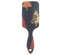 Albero di Natale Retro Vintage Semplice spazzola delicata per spazzola da massaggio liscia per la crescita dei capelli con manico ergonomico cepillo para cabello rizado