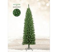 ALBERO DI NATALE SLIM 180 CM SILVESTRE