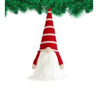 Albero di Natale Topper, Lighted GNOME Figure Winter Tree Decor | Lighted Gnome Topper, Winter Figure Design Adds Seasonal Character to Christmas Trees in Living Rooms, Apartments, Workplaces