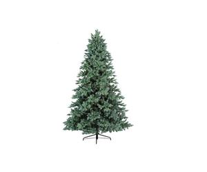 Albero di Natale Trondheim Verde/Blue h240Ø150cm PE+PVC