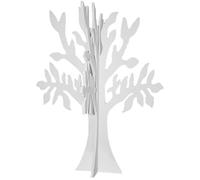 Albero di Pasqua della vita in legno bianco decorazioni addobbi pasquali per cas