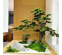 Albero di pino artificiale realistico - Fogliame protetto dai raggi UV for decorazioni di hotel/resort di lusso - Perfetto for l'ingresso di ristoranti, portici e spazi verdi all'aperto(1.8mx1.5m)